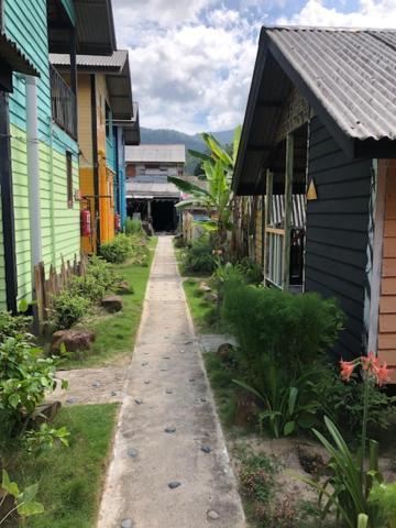 Beach Shack Chalet - Garden View Aframe Small Unit Kampong Juara Kültér fotó