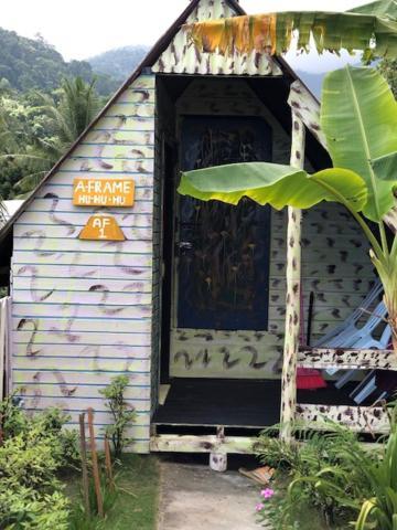 Beach Shack Chalet - Garden View Aframe Small Unit Kampong Juara Kültér fotó